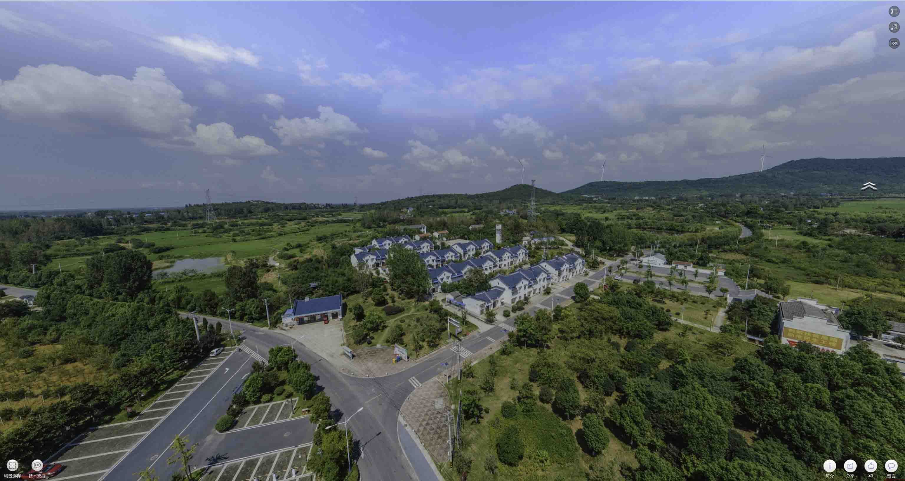 后湖管理区360全景拍摄：记录生活每一刻的完整视角——在手绘地图中的创意应用